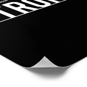 Blijf sterk - Motivatie prijsopgave stimuleren Poster (Hoek)