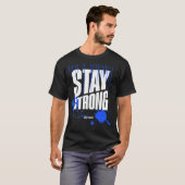Blijf Sterk Motiverende T-Shirt | Inspirerend (Voorkant volledig)