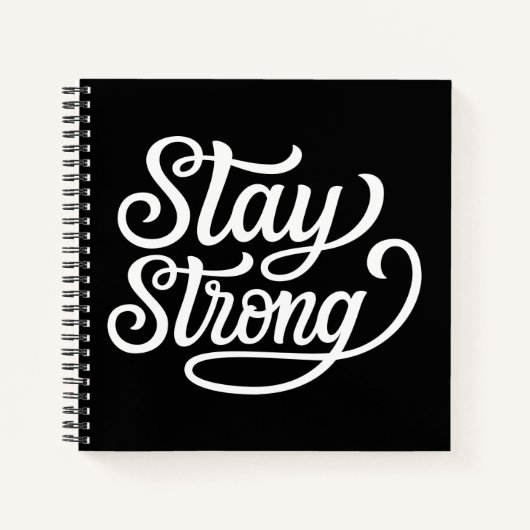 Blijf sterk notitieboek (Voorkant)