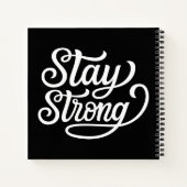 Blijf sterk notitieboek (Achterkant)