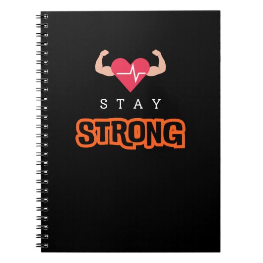 Blijf sterk notitieboek (Voorkant)