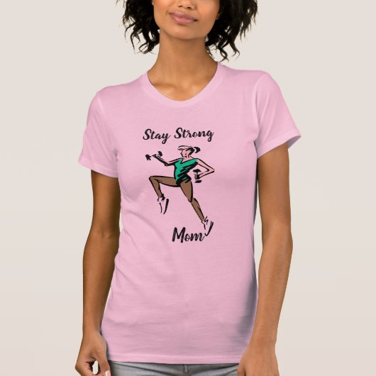 Blijf Sterk Persoonlijk Ondersteuning T-shirt | (Voorkant)