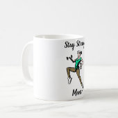 Blijf Sterk Persoonlijk Ondersteuningsshirt | Koffiemok (Voorkant links)