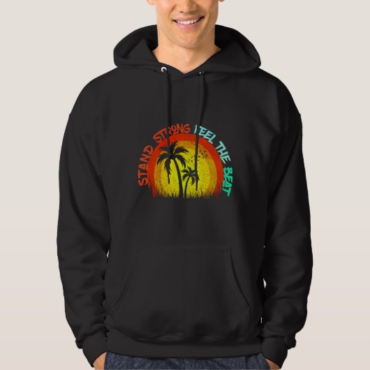 Blijf Sterk - Retro Editie Hoodie (Voorkant)