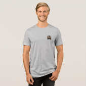 Blijf sterk silhouet T-shirt (Voorkant volledig)