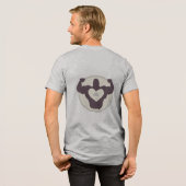 Blijf sterk silhouet T-shirt (Voorkant)