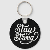 Blijf sterk sleutelhanger (Voorkant)