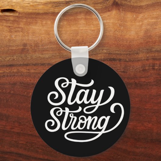 Blijf sterk sleutelhanger (Voorkant)