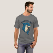 Blijf Sterk Spetter T-shirt (Voorkant volledig)