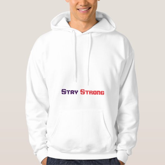 Blijf Sterk Sweatshirts TShirts Truien (Voorkant)