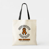 Blijf STERK VECHT HARD...RSD Tote Bag (Achterkant)