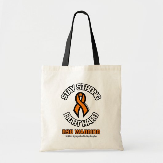 Blijf STERK VECHT HARD...RSD Tote Bag (Voorkant)