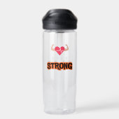 Blijf sterk waterfles (Achterkant)
