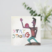 Blijf sterk Word goed Kaart (Staand voorkant)