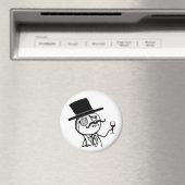 Blijf stijlvol internet meme gezicht koelkast magn magneet (Insitu (Vaatwasser))