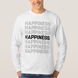 Blijf Stijlvol met Happiness Full Sleeve T-Shirt