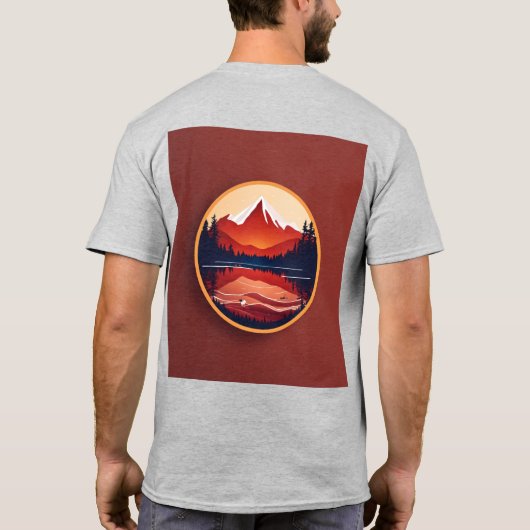 Blijf stijlvol, zie er cool uit - Draag chinaj" T-shirt (Achterkant)