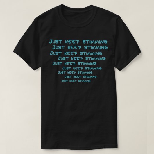 Blijf Stimming 1 T-shirt (Design voorkant)