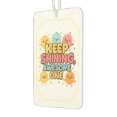 Blijf stralen, Geweldige! – Vrolijk Luchtverfrisser (Links)