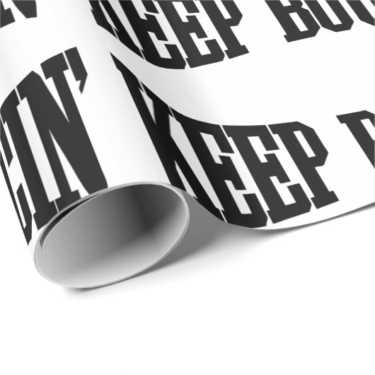 Blijf stuiteren cadeaupapier (Rol Hoek)