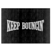 Blijf stuiteren snijplank (Voorkant)