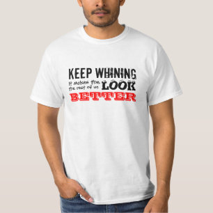 Blijf T-shirt met Whining