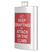 Blijf tekenen en aanvallen op de klim flacon (Links)