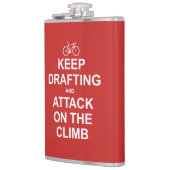 Blijf tekenen en aanvallen op de klim heupfles (Links)