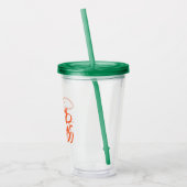 Blijf thuis acryl drinkbeker (Links)