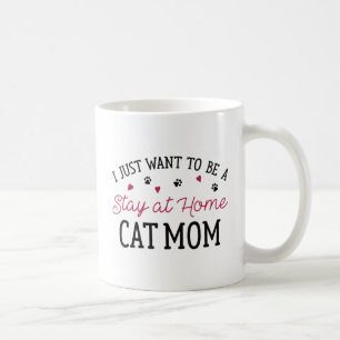 Blijf thuis bij mama Cat Koffiemok