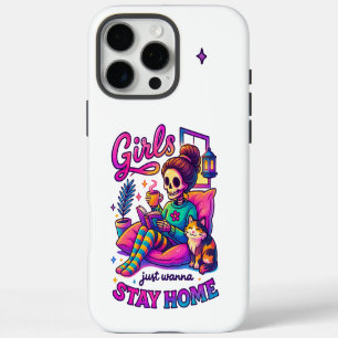 Blijf thuis iPhone 16 pro max hoesje