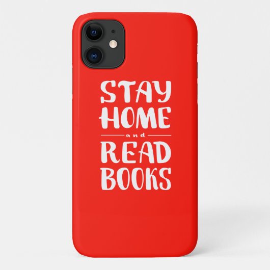 Blijf thuis en lees boeken Case-Mate iPhone case (Achterkant)