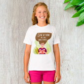 Blijf thuis en lees boeken t-shirt