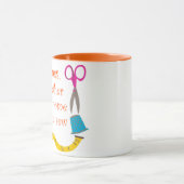 Blijf thuis en naai mok (Midden)