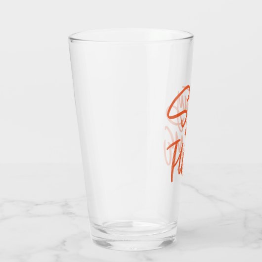 Blijf thuis glas (Rechts)
