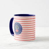 Blijf thuis in Plant Mam Bonsai Mok (Voorkant links)