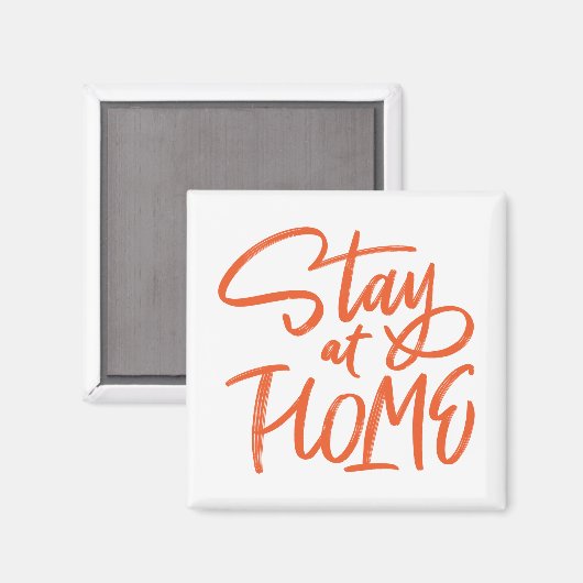 Blijf thuis magneet (Voorkant / Achterkant)