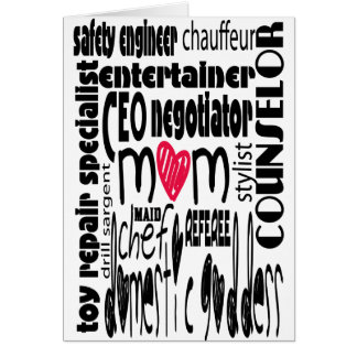 Blijf thuis mama, functiebeschrijving