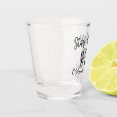 Blijf thuis mama herinneringen over geld shot glas (Links)