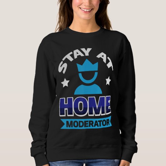 Blijf Thuis Moderator 2 Trui (Voorkant)