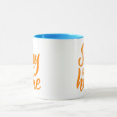 Blijf thuis mok (Midden)