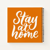 Blijf thuis notitieboek (Achterkant)