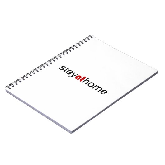 Blijf thuis notitieboek (Linkerzijde)