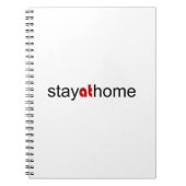 Blijf thuis notitieboek (Voorkant)