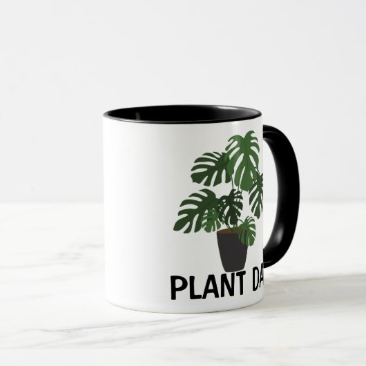 Blijf thuis Plant pa Mok (Voorkant rechts)