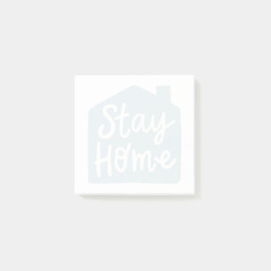 Blijf thuis post-it® notes