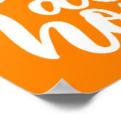 Blijf thuis poster (Hoek)