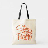 Blijf thuis tote bag (Achterkant)