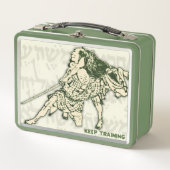 BLIJF TRAINEN Lunchbox (Voorkant)