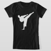 Blijf trainen tot de gordel zwart karaat wordt t-shirt (Laagn)